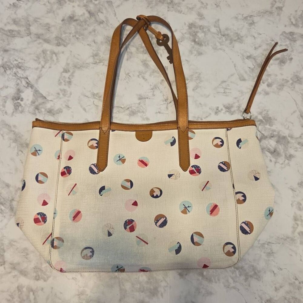 Fossil Sydney White Bag